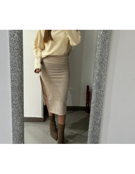 Gonna beige Olivia Grey