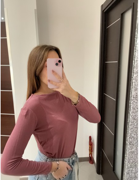 Maglia pink Olivia Grey