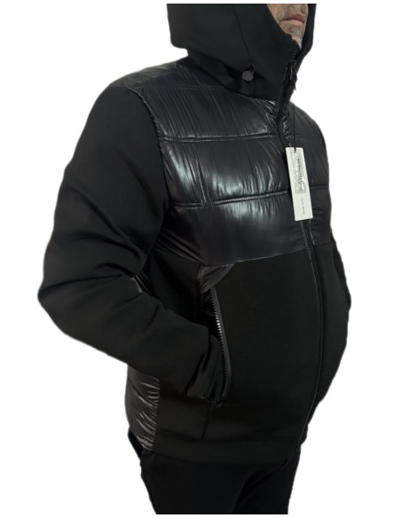 Piumino nero Rihunik