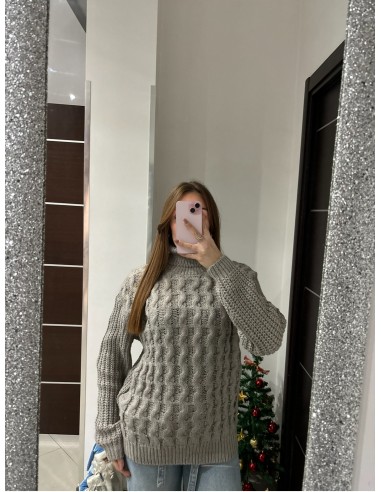 Maglione lungo onde