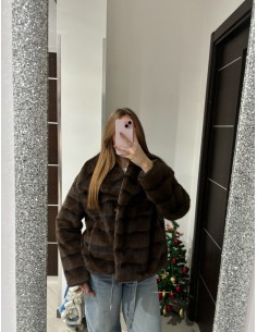 Ecofur corta marrone