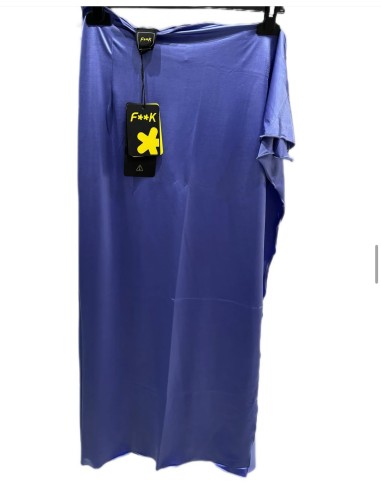 Pareo lungo viola F**K