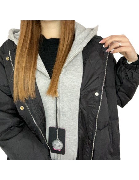 Piumino lungo felpa Nolita