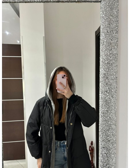 Piumino lungo felpa Nolita