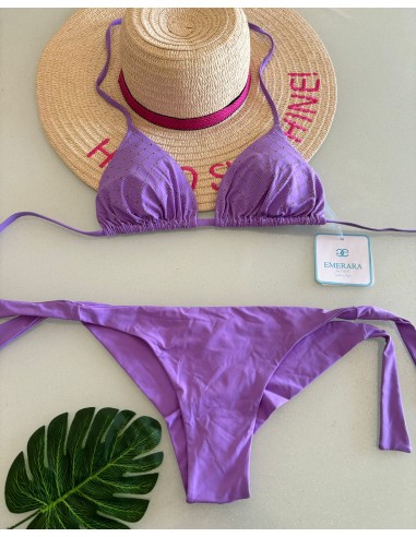 Bikini a triangolo lilla Emerara