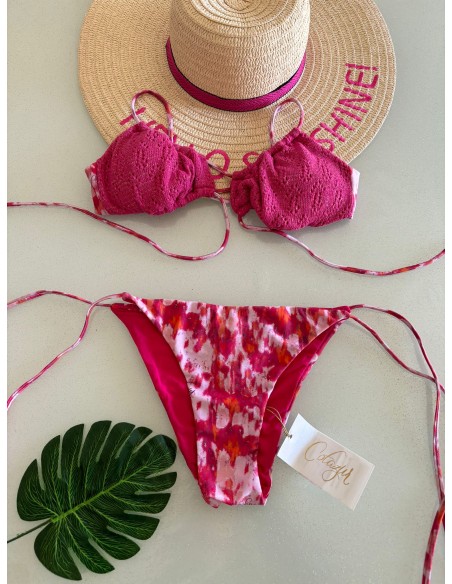 Bikini rosa Cotazur