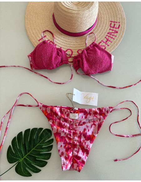 Bikini rosa Cotazur