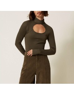 Maglia con cut out Twinset