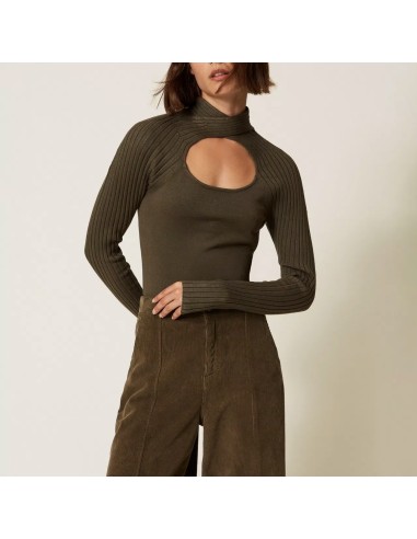 Maglia con cut out Twinset