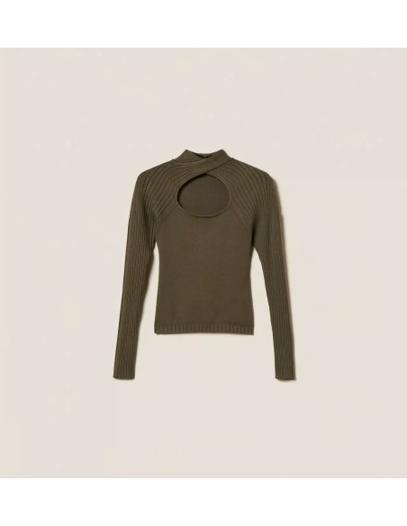 Maglia con cut out Twinset