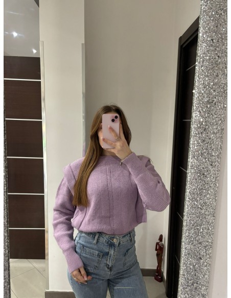 Maglione tinta unita Hellen Batterr