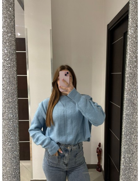 Maglione tinta unita Hellen Batterr