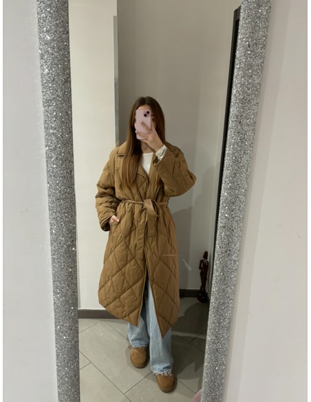 Cappotto cammello Twinset