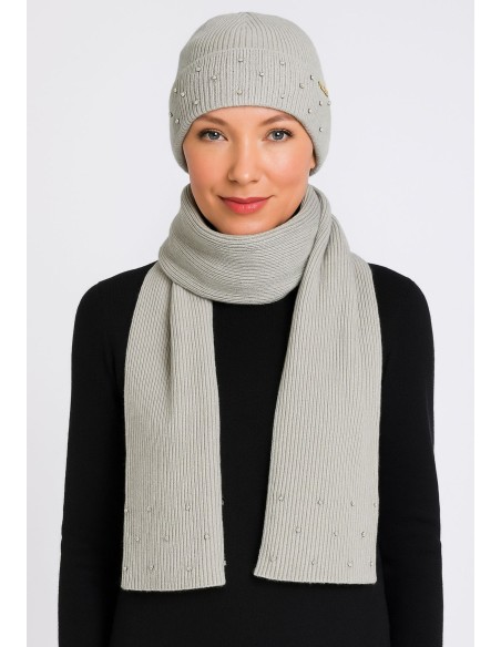 Set cuffia e sciarpa gioiello Twinset