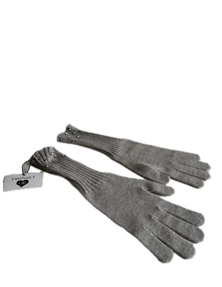 Guanti con applicazioni Twinset