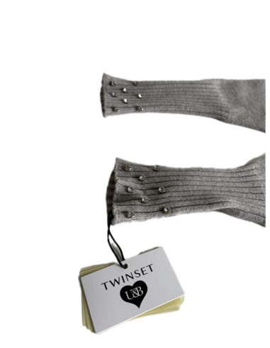Guanti con applicazioni Twinset