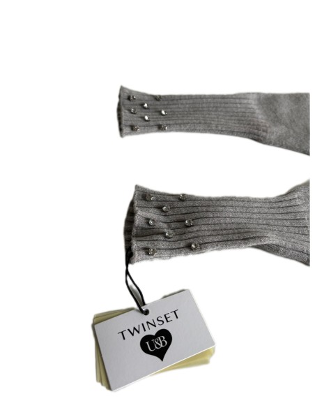 Guanti con applicazioni Twinset