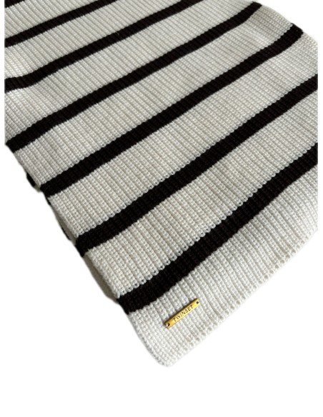 Set cappello e sciarpa strisce Twinset