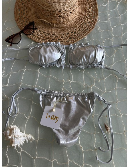 Bikini a fascia laminato I AM