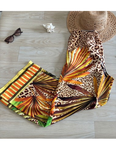 Pantalone a palazzo Le foglie