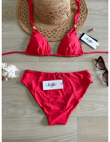 Bikini triangolo doubleface Le foglie