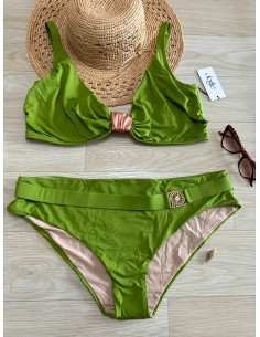 Bikini verde Le foglie