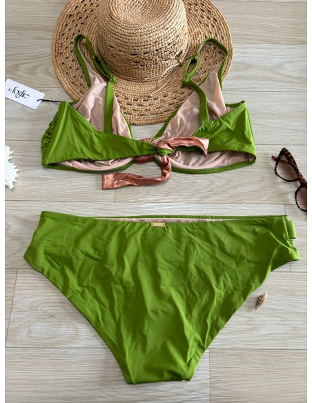 Bikini verde Le foglie