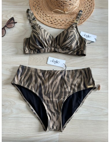 Bikini a brassiere Le foglie