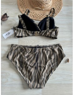 Bikini a brassiere Le foglie 2