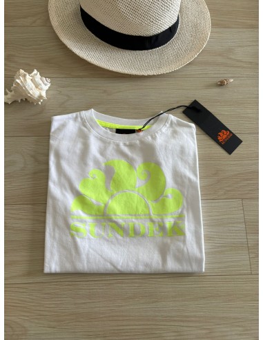 T-shirt bimbo bianca Sundek