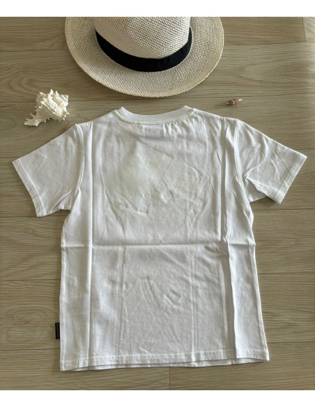 T-shirt bimbo bianca Sundek