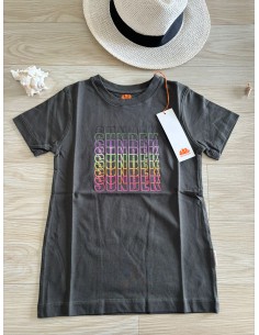 T-shirt green Sundek