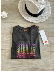 T-shirt green Sundek 2