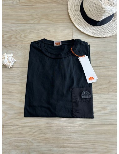 T-shirt nera Sundek