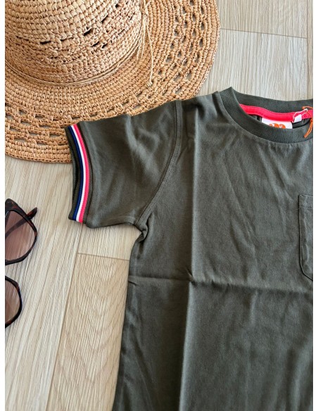 T-shirt green Sundek