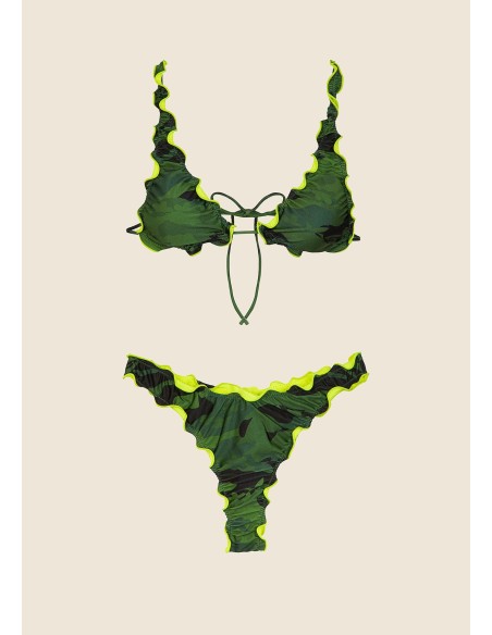 Bikini con triangolo alto F**K