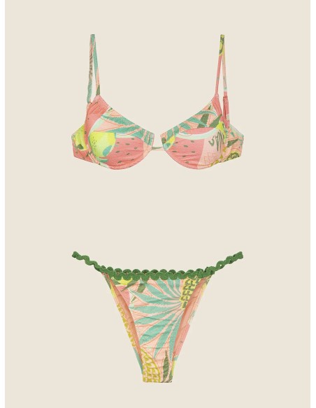 Bikini c/ferretto F**K