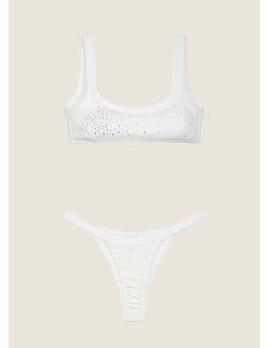 Bikini bianco F**K