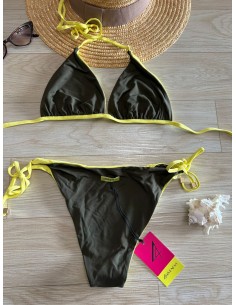 Bikini triangolo bicolor... 2