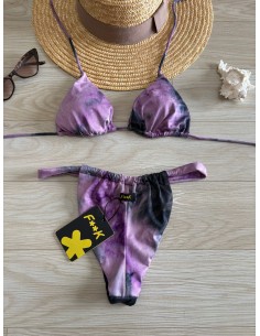 Bikini triangolo purple F**K 2