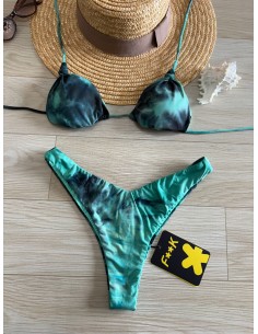 Bikini  triangolo verde F**K