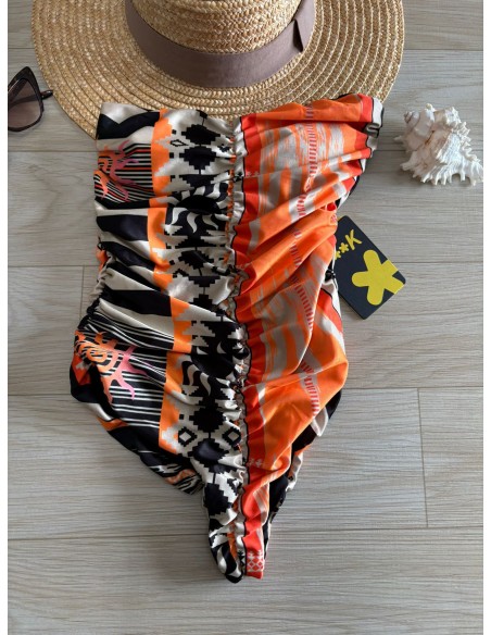 Intero multicolor F**K