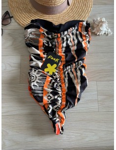 Intero multicolor F**K 2