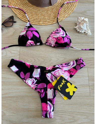Bikini triangolo fiore F**K