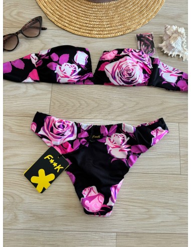 Bikini fascia fiore F**K