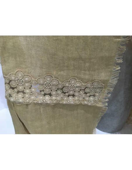 Sciarpa Inserti in Pizzo Twin-Set