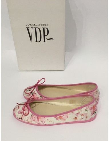Ballerine con Fiori VDP Via Delle Perle