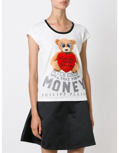 T-SHIRT DONNA YOUR MONEY PHILIP PLEIN