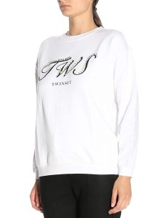 Felpa bianca Twinset 2