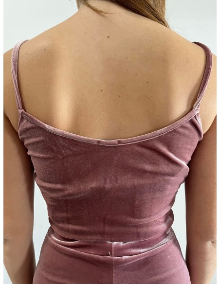 Top velluto matineè